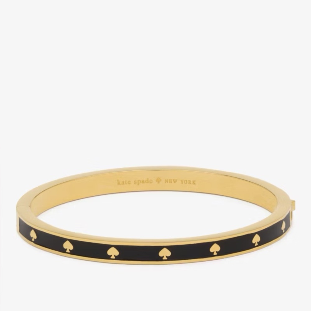 kate spade spot the spade enamel bangle